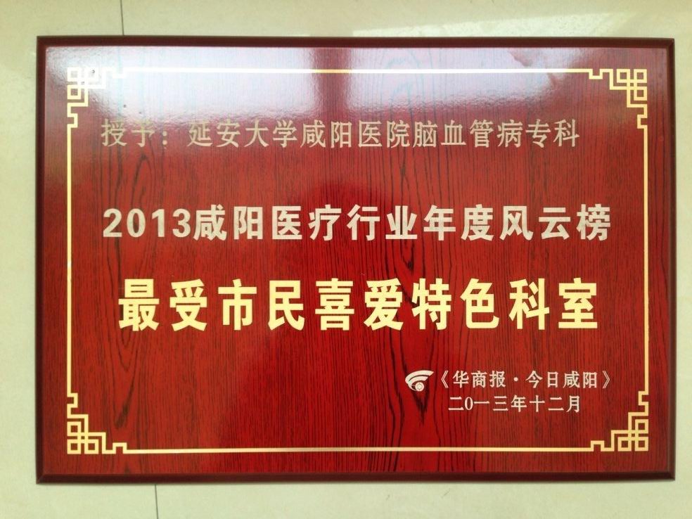 最受市民喜愛(ài)特色科室